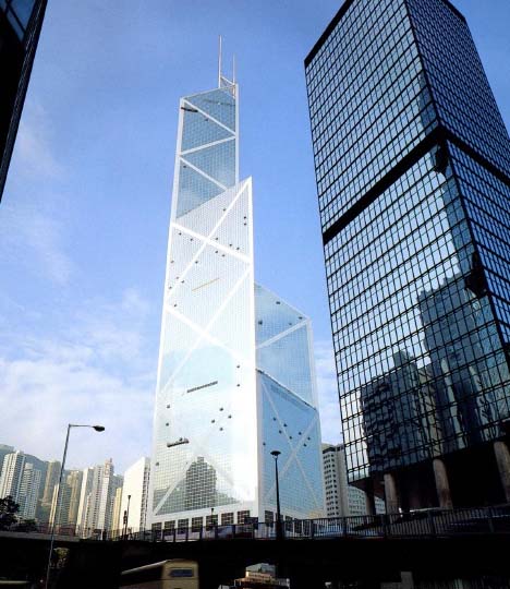 日本Nichibei窗簾產品施工實例 - 中國銀行香港大樓